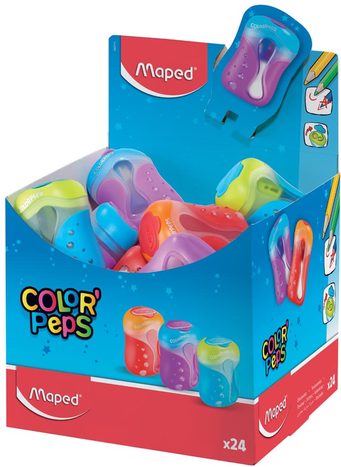 Maped Doppel-Spitzdose Color, Peps, 24er Display