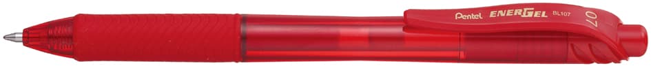 Pentel Liquid Gel-Tintenroller Energel-X Bl107, Rot