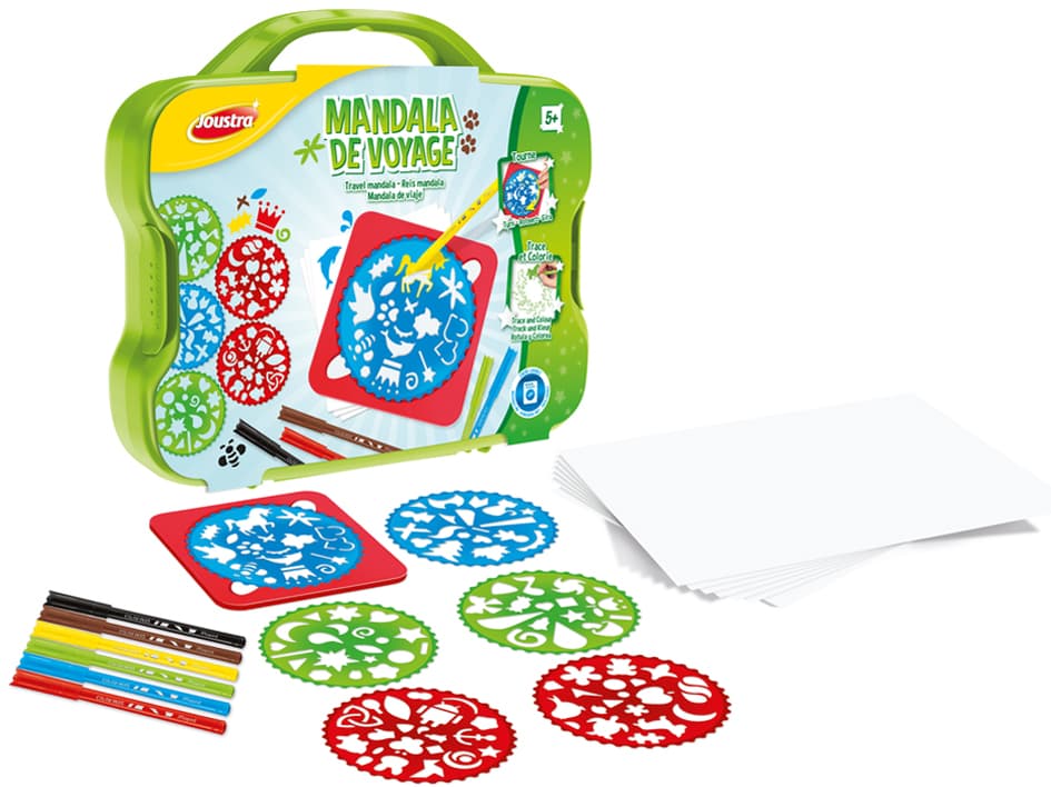 Joustra Kreativset , Mandala, , Im Kunststoff-Koffer