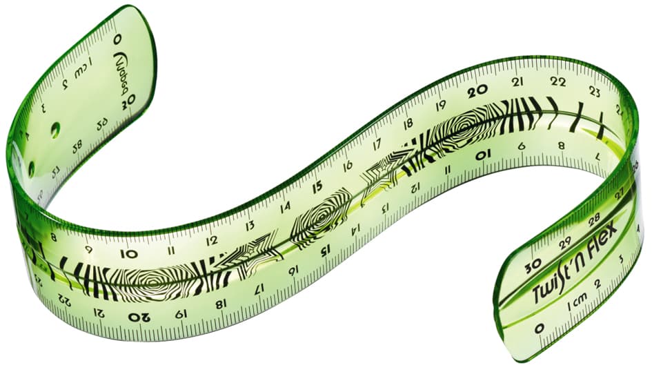 Maped Flachlineal Twist, N Flex, 200 Mm, Flexibel