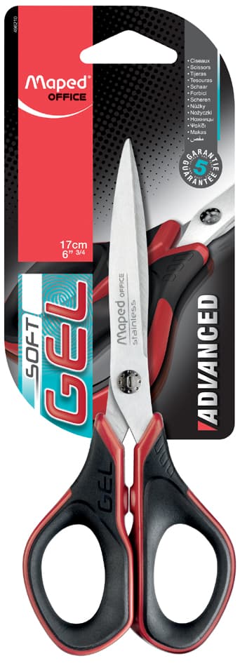 Maped Schere Advanced Gel, Länge: 170 Mm, Symmetrisch