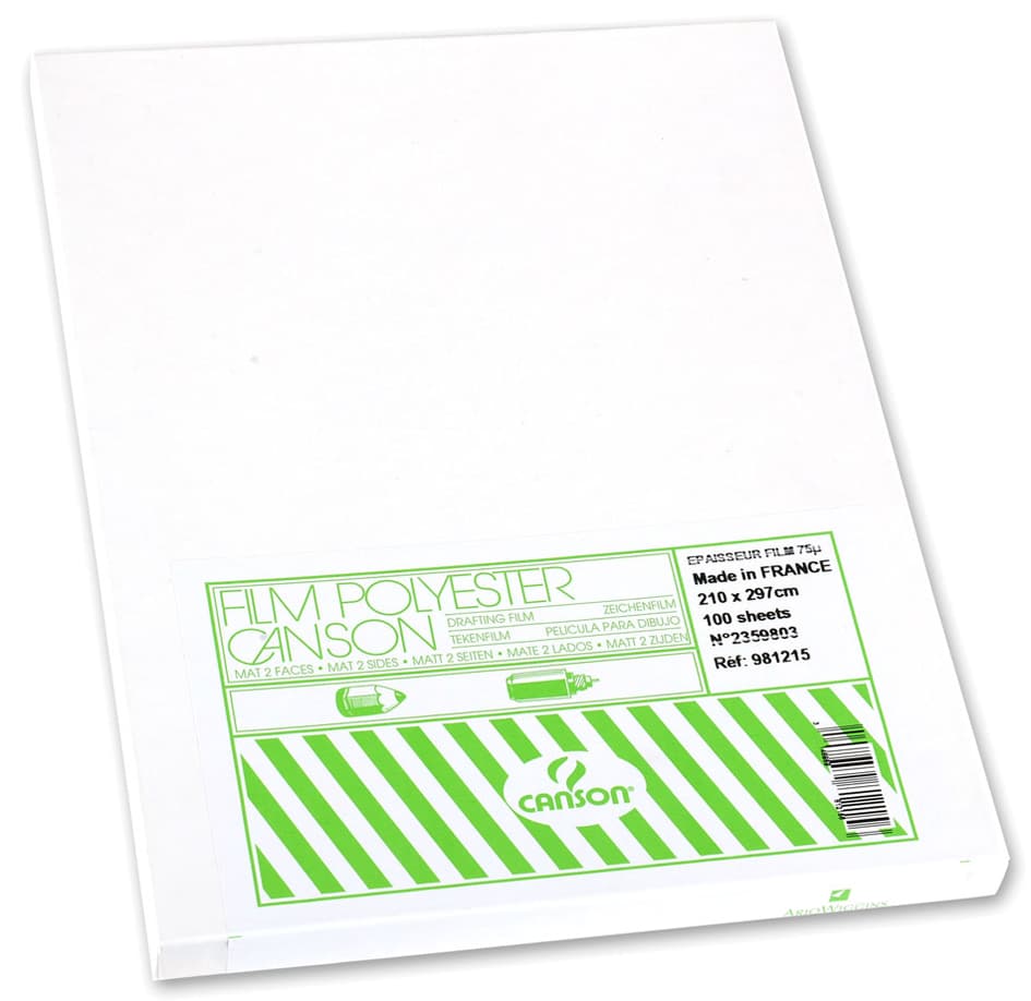 Canson Zeichen-Polyester, A3, 75 My