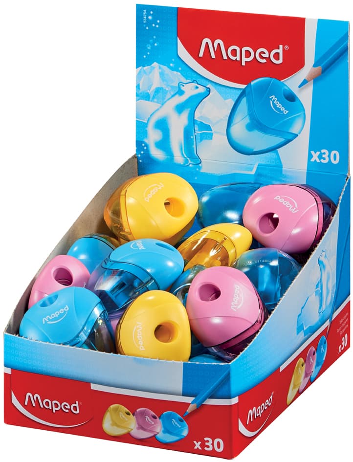 Maped Spitzdose I-Gloo, Für Rechtshänder, 30er Display