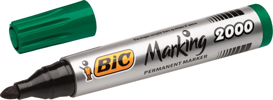 Bic Permanent-Marker Marking 2000 Ecolutions, Grün