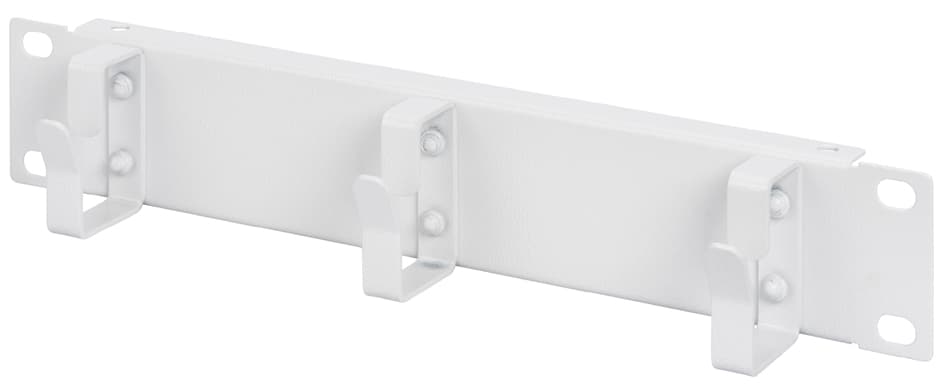 Digitus 10,  Rangierpanel, 1 He, 3 Kabelführungsbügel