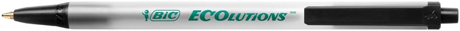 Bic Druckkugelschreiber Ecolutions Clic Stic, Schwarz