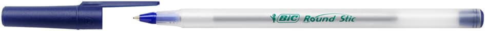 Bic Kugelschreiber Ecolutions Round Stic, Schwarz