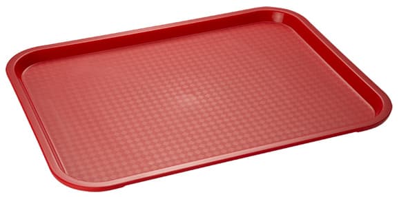 Aps Tablett Fast Food, (B)350 X (T)270 Mm, Grau
