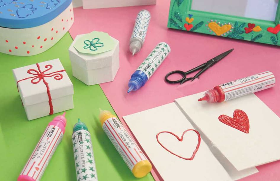 Kreul Kreativ-Set , Happy Effects, , 6-Teilig