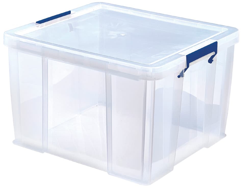 Fellowes Aufbewahrungsbox Prostore, 48 Liter, Transparent