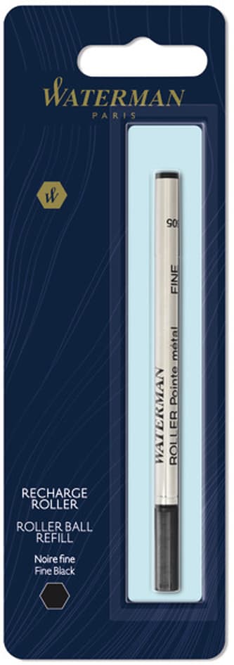 Waterman Tintenroller-Mine, Schwarz, Strichstärke: F