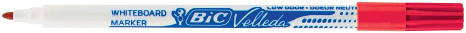 Bic Whiteboard-Marker Velleda 1721, Rundspitze, Rot