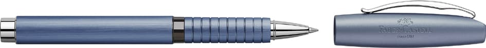 Faber-Castell Tintenroller Essentio Aluminium, Blau