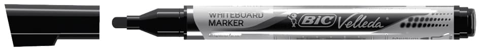 Bic Whiteboard-Marker Velleda Liquid Ink Tank, Schwarz