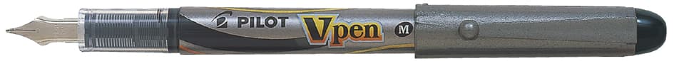 Pilot Einweg-Füllhalter V-Pen Silver, Grün