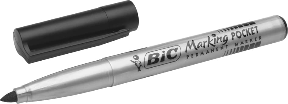 Bic Permanent-Marker Marking Pocket Ecolutions, Schwarz