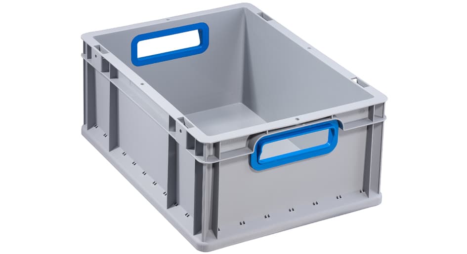 Allit Transportbehälter Profiplus Eurobox 417, Grau/Blau