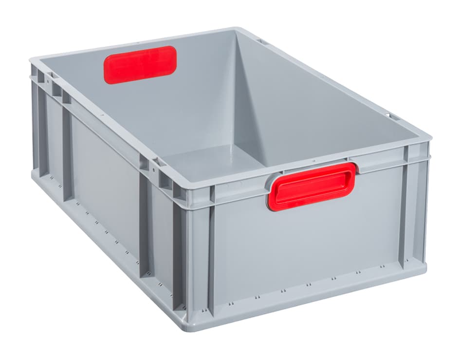 Allit Transportbehälter Profiplus Eurobox 622, Grau/Rot