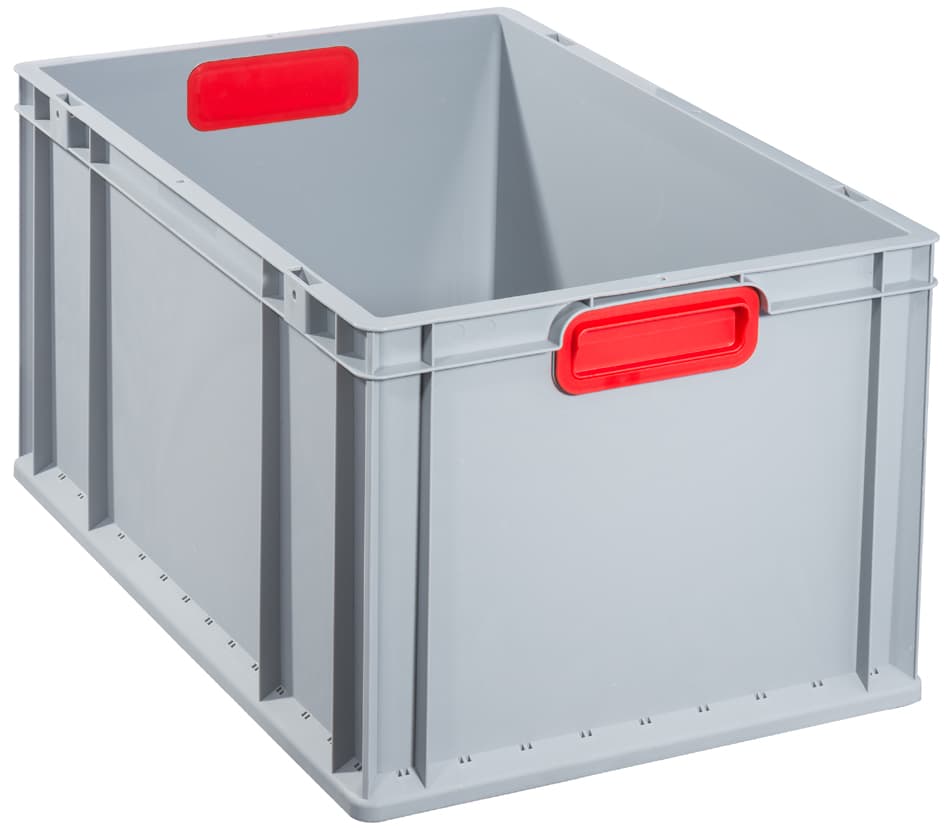 Allit Transportbehälter Profiplus Eurobox 632, Grau/Rot