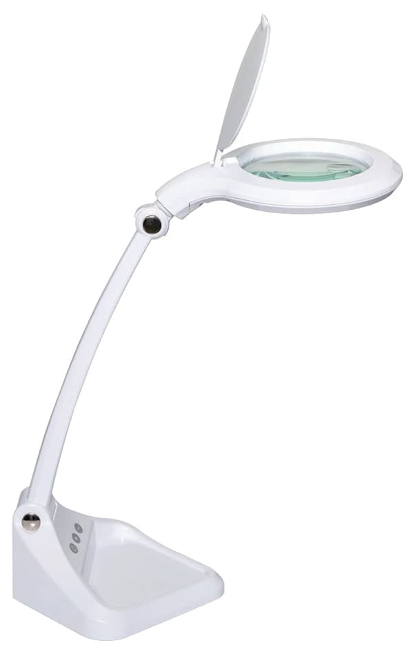 Maul Led-Lupenleuchte Mauliris, Dimmbar, Weiß