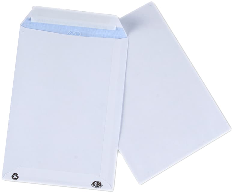 Gpv Versandtaschen, C4, 229 X 324 Mm, Weiß, Mit Fenster