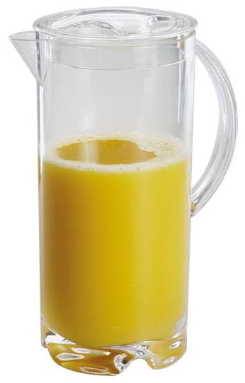 Aps Saftkanne Mit Deckel, 2,0 Liter, Transparent