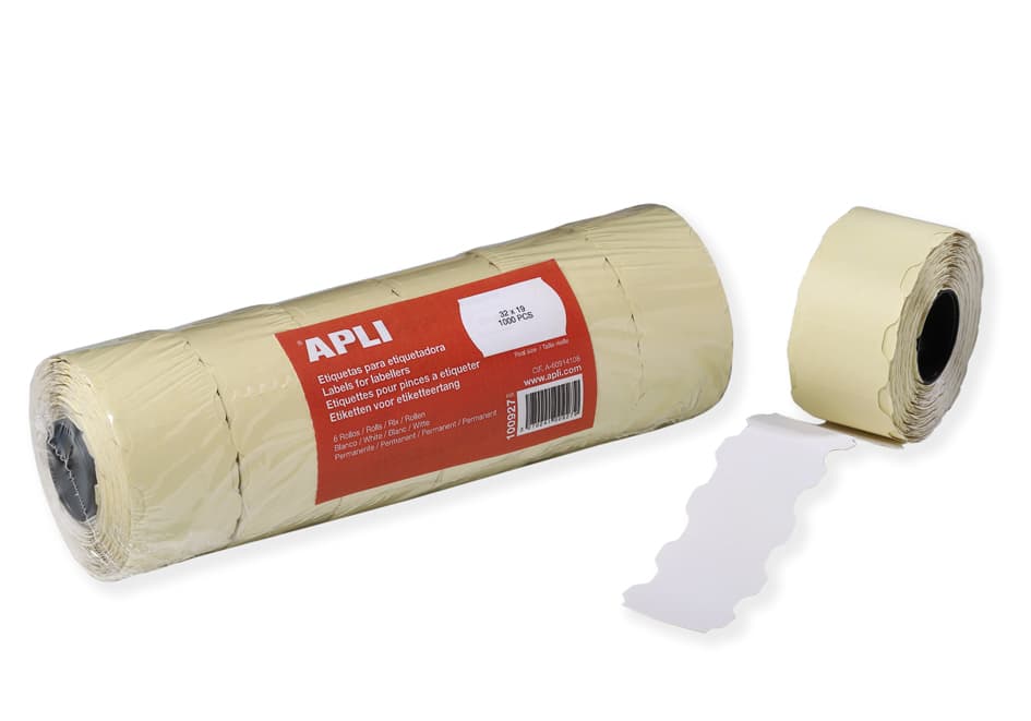 Apli Etiketten Für Preisauszeichner, 32 X 19 Mm, Weiß