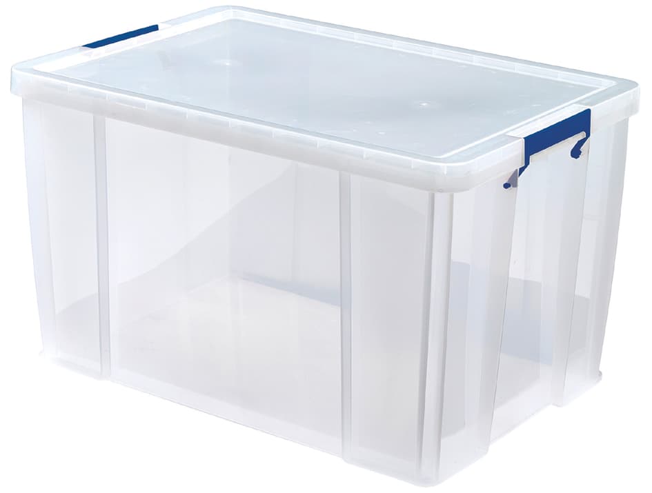 Fellowes Aufbewahrungsbox Prostore, 85 Liter, Transparent