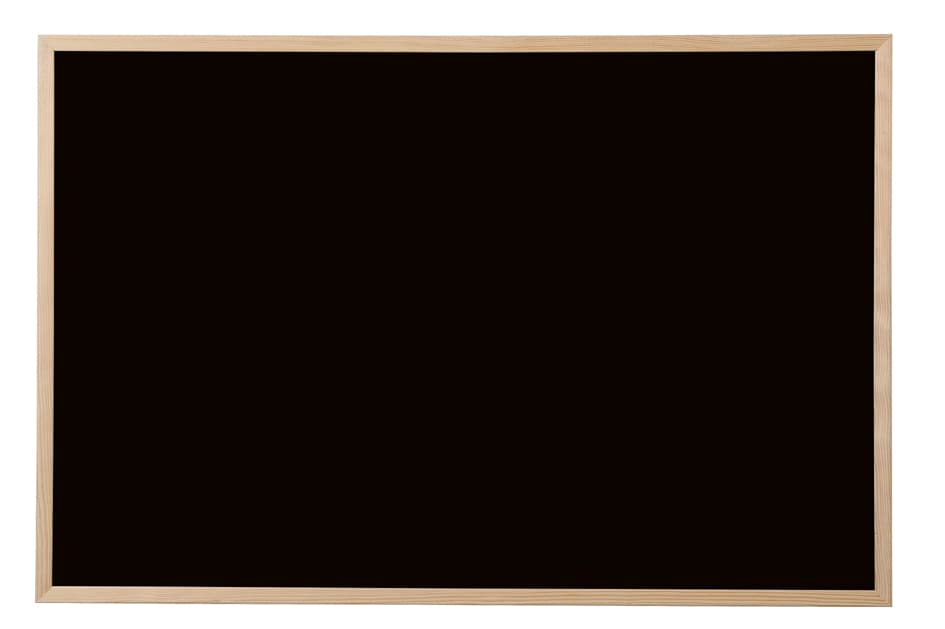 Bi-Office Kreidetafel, Schwarzer Rahmen, 1.200 X 900 Mm