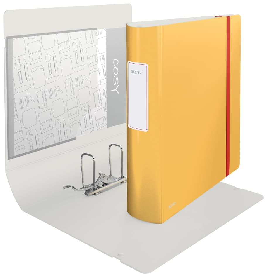 Leitz Ordner Active Cosy, 180 Grad, Din A4, 82 Mm, Gelb