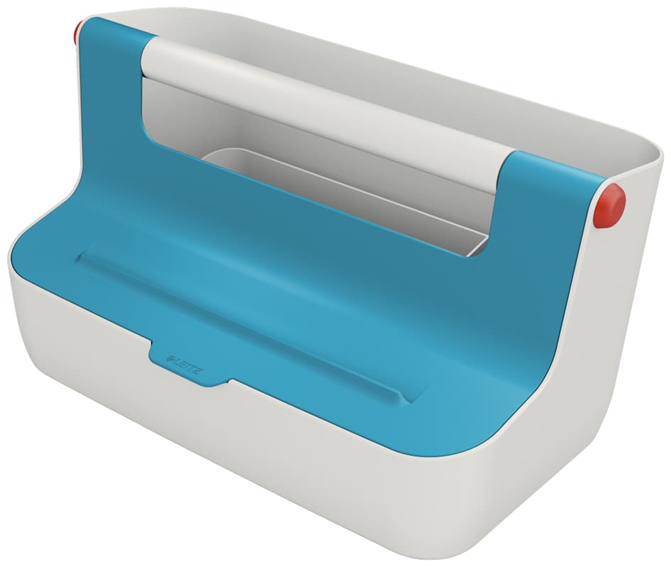 Leitz Mobile Aufbewahrungsbox Cosy, Hellgrau/Blau
