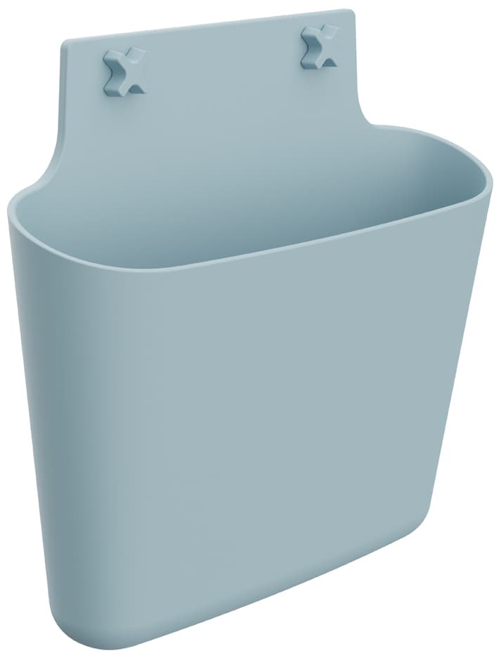 Paperflow Wand-Prospekthalter Xl, 1 Fach, Din A4, Blau