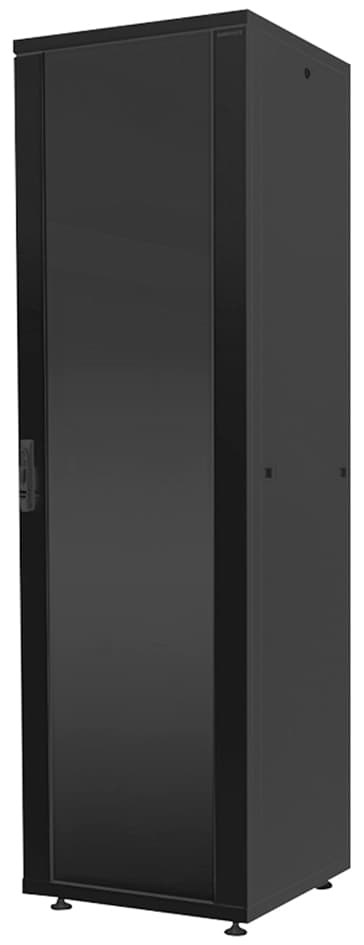 Logilink 19, Netzwerkschrank Eco, 22 He, Schwarz (Ral9005)