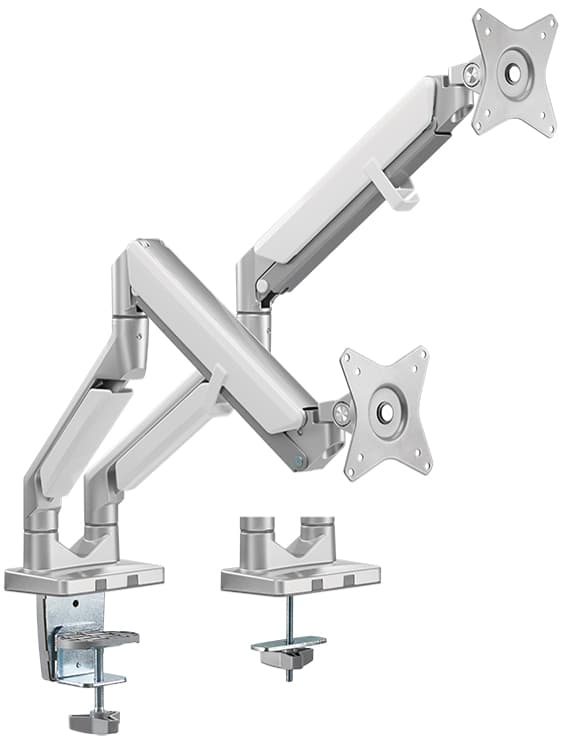Logilink Doppel-Monitorarm, Armlänge: 506 Mm, Silber