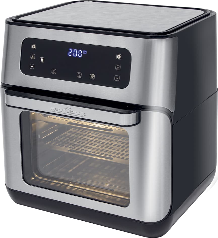 Profi Cook Heißluft-Fritteuse Pc-Fr 1200 H, Schwarz/Grau