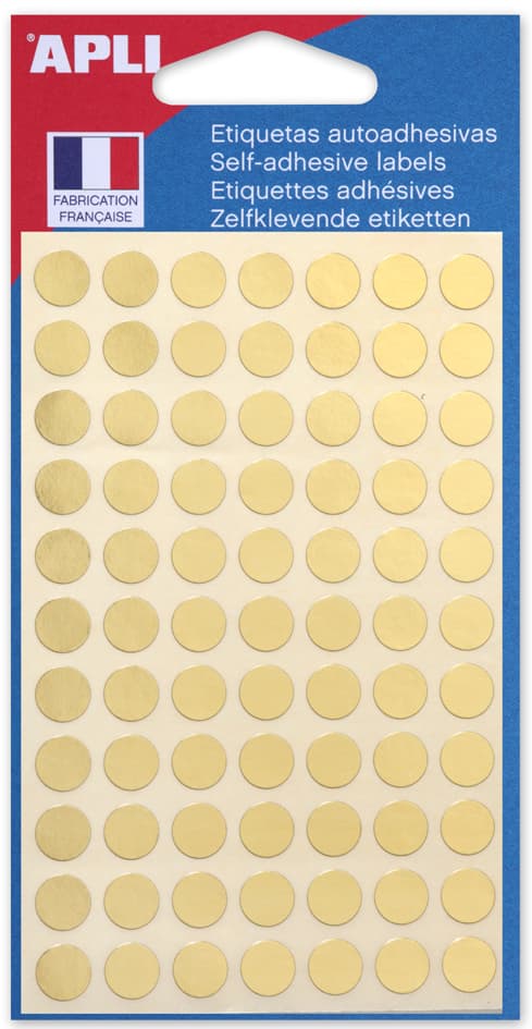Apli Markierungspunkte, Durchmesser: 8 Mm, Gold