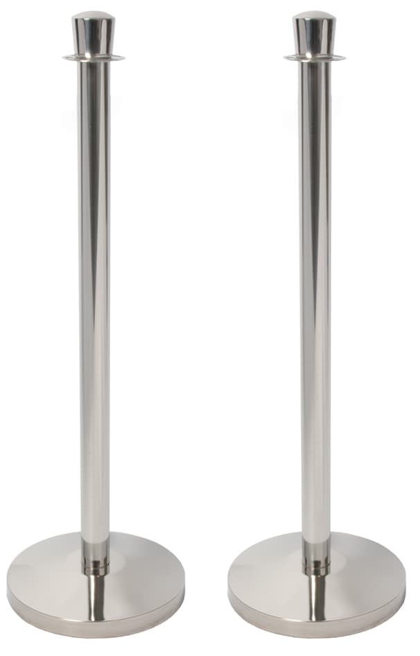 Restposten: Securit Absperrsystem Classic - 2er Set, Chrom