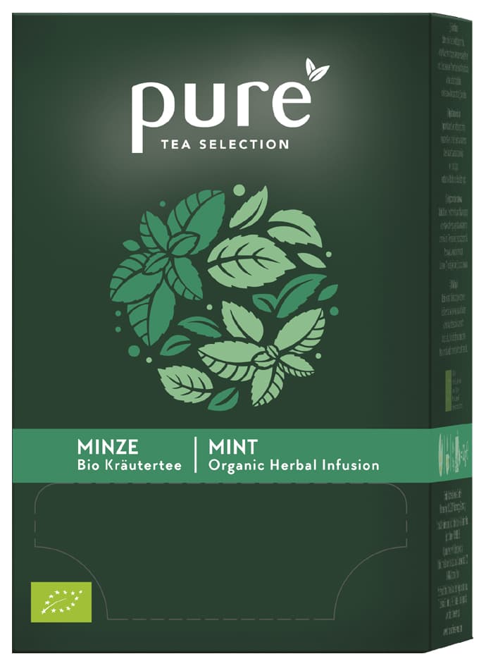 Tchibo Tee , Pure Tea Minze Bio,