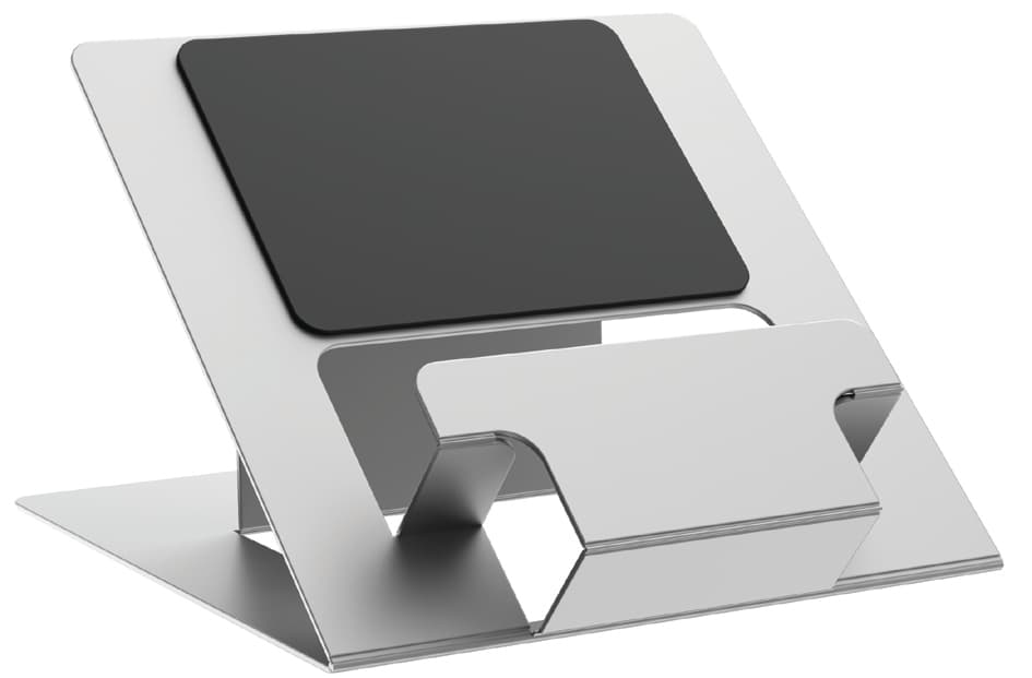 Fellowes Notebook-Ständer Hylyft, Aus Aluminium, Silber