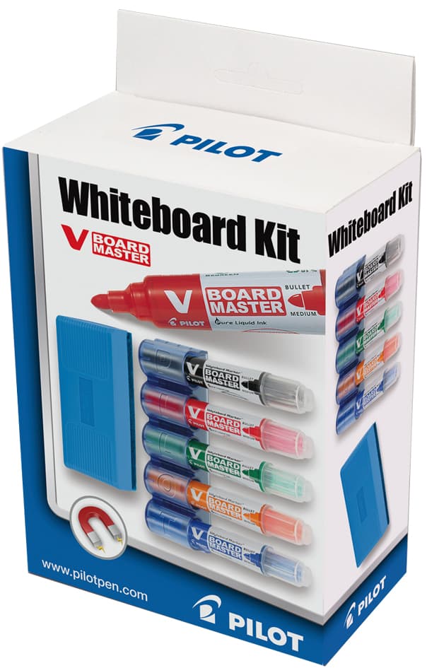 Pilot Whiteboard-Marker V Board Master Set
