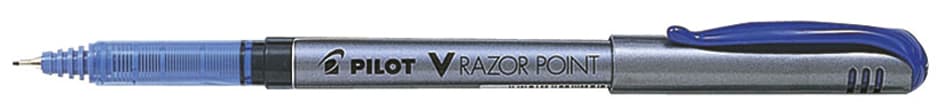 Pilot Fineliner V Razor Point, Blau