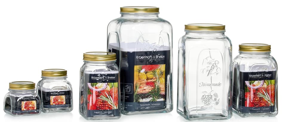 Ritzenhoff & Breker Vorratsglas Homemade, 0,55 Liter