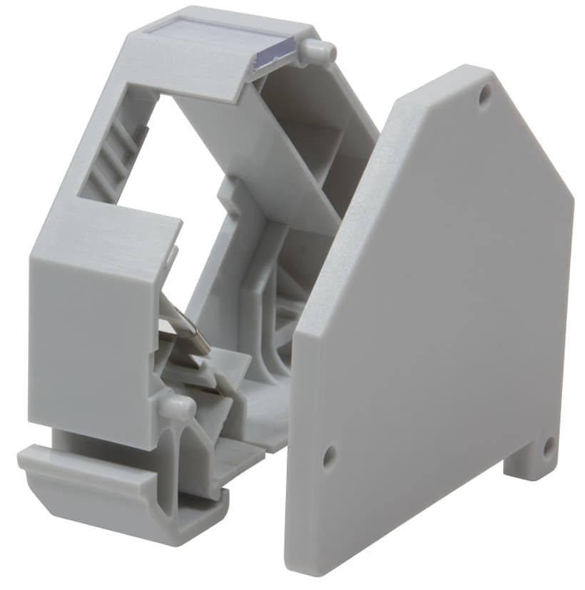 Logilink Hutschienen-Adapter Für 1 Keystone Modul, Lichtgrau