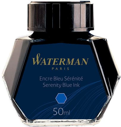 Waterman Tinte, Florida Blau, Inhalt: 50 Ml Im Glas