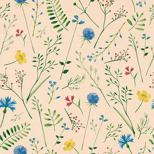 Papstar Motiv-Servietten , Sommaräng, , 330 X 330 Mm, Natur