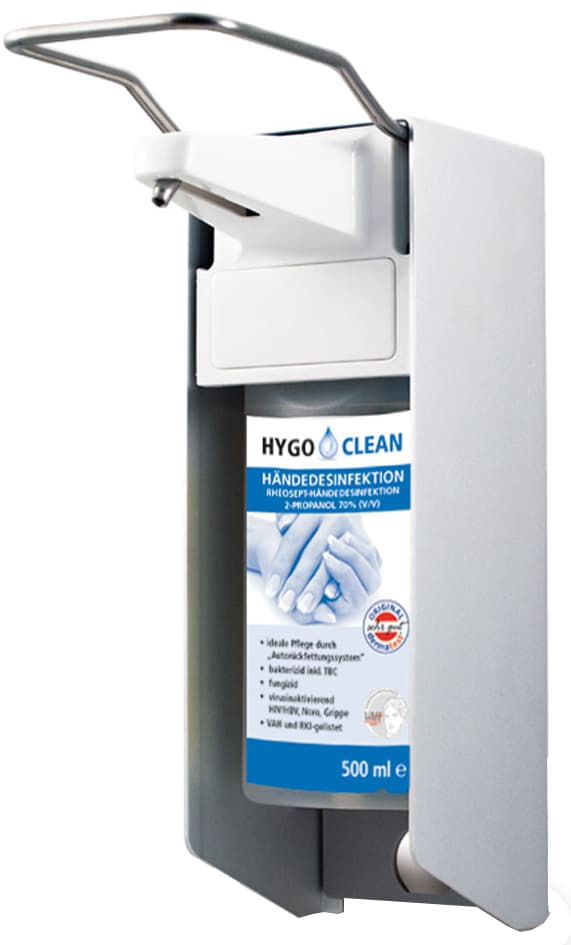 Hygoclean Wandspender, Silber, Für 500 Ml Flaschen