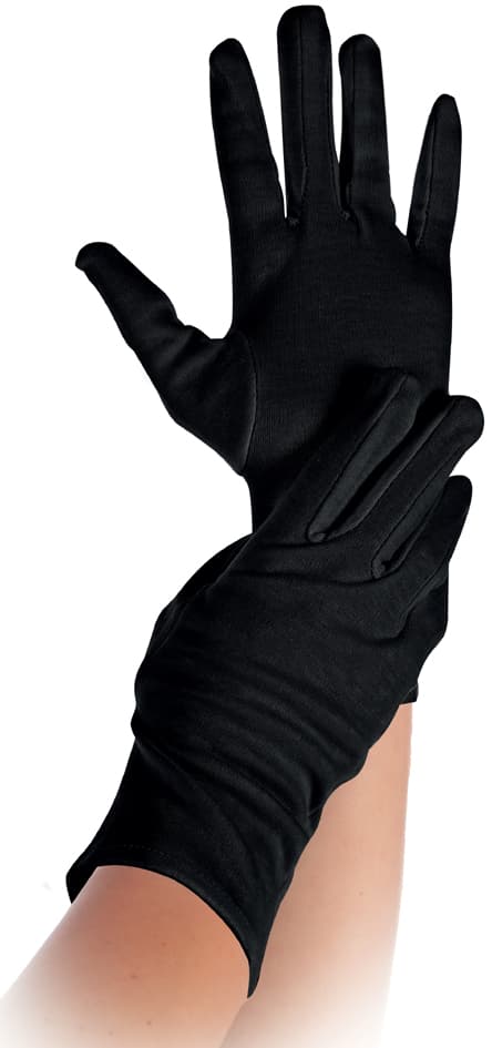 Hygostar Baumwoll-Handschuh Nero, Schwarz, L