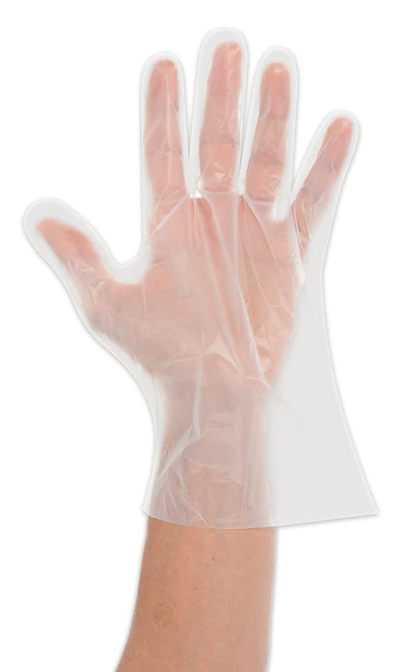 Nature Star Pla-Handschuh, Aus Maisstärke, L, Transparent