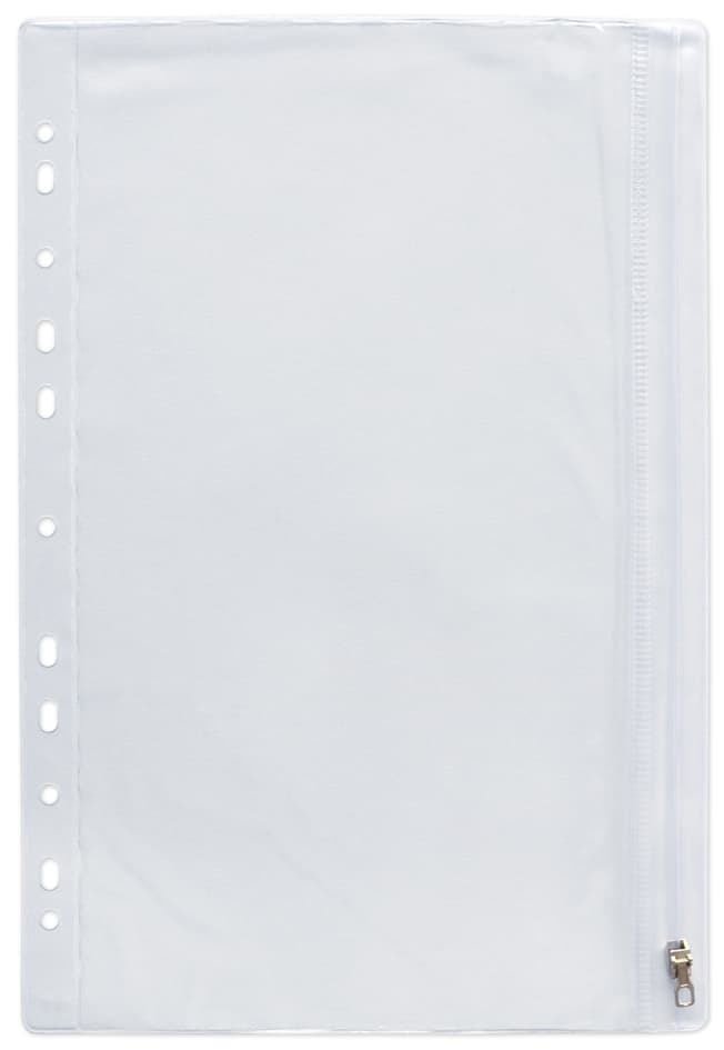 Oxford Reißverschlusstasche, 305 X 170 Mm, Pvc, Glasklar,