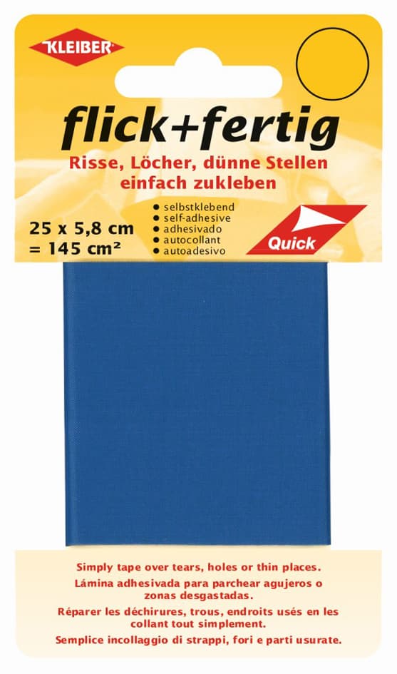 Kleiber Reparatur-Set Flick + Fertig, Kornblau